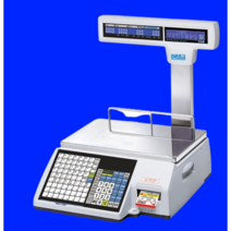 CAS 카스 유통형 전자저울 라벨프린터 이력관리 CL5500, CL5500-30P(최대30kg/기둥O)