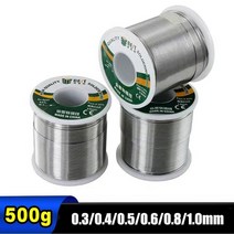 납땜 용접 와이어 최고의 500g 0.3/0.4/0.5/0.6/0.8/1.0mm 환경 보호 저 융점 노클린 솔더 와이어 수리 컴, 01 0.3mm_01 500g