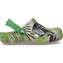 크록스 바야 그래픽 클로그 토들러 코블스톤트로피컬 (206814_2V9)