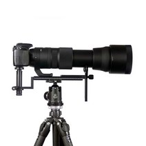 미니 망원경 망원 렌즈 거치대 단망경 삼각대 거치대, 그레이 TH01+맨프로토 400MM