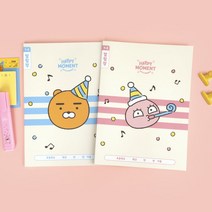 카카오프렌즈 초등학교 초등 알림장 키즈노트 (10개세트), 옵션, 어피치
