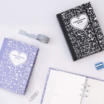 루카랩 아카이브 19R 화이트링 컴포지션 하드커버 02 Black 블랙, 1개