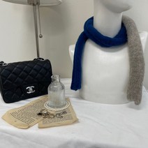 VANANA2 여성 남성 미니 배색 쁘띠 목도리 머플러