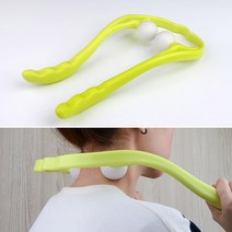 목 어깨 마사지볼 어깨지압봉 롤링지압도구 셀프 기구 맛사지봉 용품, 기본