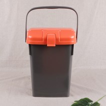 업소용 15L 15리터 음식물쓰레기통 수거통 내통없음, 밀폐 사각15L