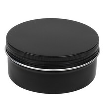 강군샵 알루미늄 틴케이스 150ml 블랙/캔들 용기 DIY 재료, 선택완료, 1개