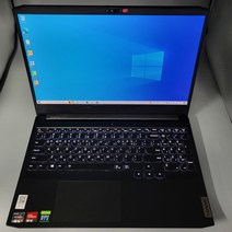레노버 게이밍 3 15ACH R5 3050Ti 중고노트북, WIN10 Home, 16GB, 512GB, AMD, 블랙
