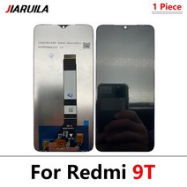 휴대폰액정 수리 정품 LCD 디스플레이 터치 스크린 샤오미 레드미 노트 8 9 9S 10 5G 9T Poco M3 X3 Pro 디지타이저 어셈블리 교체 부품, 없음, Redmi 9T