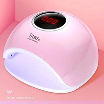 제이피샵 젤 네일 램프 손 건조기 led uv 기계 추천 휴대용 파츠 글루 샵 드라이, 5개, 핑크+어텝터미포함