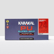 Karakal Multi Colour Pu Super Replacement Grip (24 Pack), 1