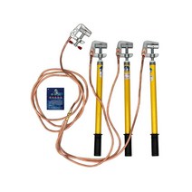 절연방지봉 클램프 파이프조인트 바이스 알루미늄, 클립 링 스프링 1m로드 1x3+3