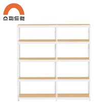 스피드랙 조립식 창고 대형 앵글 철제선반 1700 x 300 x 1950 5단, A형 900+800, 블랙