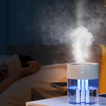 가열식 휴대용 아기 무선 가습기 등대 등대무드등 미니 USB, 단품