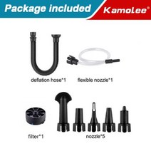 Kamolee1100W 무선 공기 송풍기 40500RPM 먼지 팽창기 진공 다기능 충전식 Makita 18v 배터리 용, Only Accessories Kit+미국