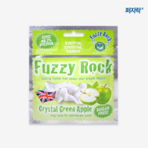 퍼지락 자일리톨 크리스탈 캔디 그린애플향 40g 1개, 청사과맛