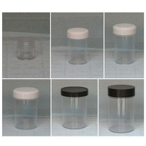 샘플병 소분병 투명 PS 플라스틱 원형 5ml 20 40 50 120 200 400 500 700 1L, PS 1000ml (검정캡)