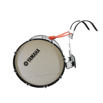 YAMAHA 아미 마칭 밴드 드럼 군악대 행진 큰북 22인치, 실버코트