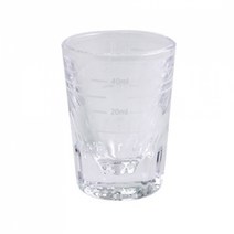 바리스타용품 유리샷잔 3라인 2oz