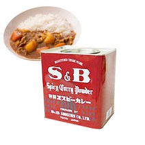 S&B 매운 카레 가루 / 스파이시 카레 파우더 2kg 대용량 / 에스비 카레가루 400g
