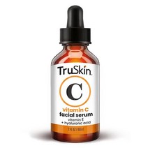 속눈썹영양제 속 베이글 TruSkin 얼굴 눈가용 비타민 C 세럼 히알루론산 E 알로에 베라 호호바 오일 다크 스팟 잔 용 하이드레이팅 브라이트닝 2 fl oz, [02] 2 Fl Oz(1팩)