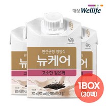 (695635) 대상 뉴케어 고소한검은깨 아셉틱 (200ml x 30팩)