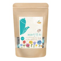 페퍼민트 페퍼민트차 허브티 친환경 티백 100개입, 1g, 1개