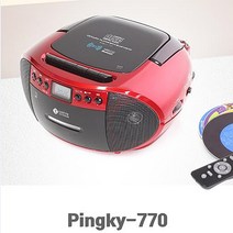[핑키 770] 롯데 AM FM MP3 CD 카세트 플레이어 PINGKY-770 AUX