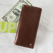 주식회사 브이와이 VY 남자 지퍼주머니 레더 밤색 베이직 장지갑 (9635985)