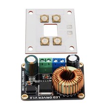 3D 프린터 부품 40W UV 광원 램프 패널 + LED 부스트 드라이버 보드 SLA DIY 광응고 인쇄 키트, 02 40W LED light source