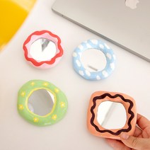 솜씨키트 점토 손거울 만들기 DIY 키트 취미 학생 클레이 체험 학습 소품 준비물, 기본패키지