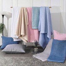 여름 풍기 인견 100% 충무 줄누비 피그먼트 워싱 이불, 이불Q 단품, 베이지