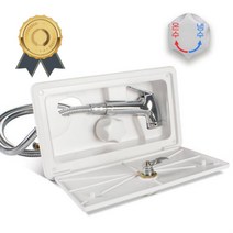 카라반 캠핑 카 외부 샤워기 수전 냉 온수 겸용 영국식외부샤워기 압력식샤워기