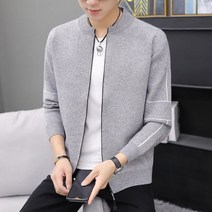 남성 봄 가을 데일리 출근룩 신사 보세 가디건 레트로 패피 캠퍼스 편안한 기본 슬림핏 꾸안꾸 로브가디건
