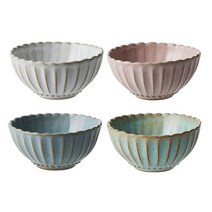 VBC까사 폰다코 대접 스트라이프 15cm 4color, 화이트