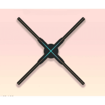 디스플레이 3D 홀로그램 애니메이션 효과, 100CM HD-앱+블루투스+와이파이