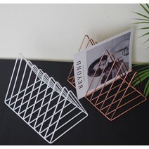 잡지꽂이 매거진랙 책진열대 철제 삼각 인테리어 책꽂이 정리 리플렛꽂이 팜플렛꽂이 전단지거치대 팜플렛거치대 전단지꽂이 전단지진열대 철제잡지꽂이 홍보물꽂이, 삼각북스탠드블랙