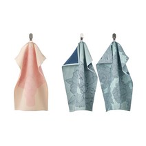 이케아 콜피에릴 행주 주방 타올 수건 청소 45X60cm, 핑크 504.931.08