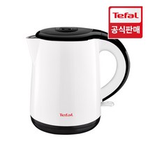 [테팔(가전)] [공식] 테팔 무선주전자 세이프티 화이트 앤 블랙 KO2611, 상세 설명 참조