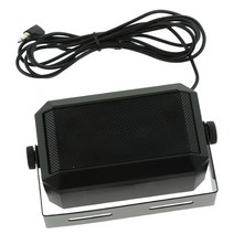 무전기 업무용 CB 라디오 외부 스피커 HAM 오디오 통신 3.5mm 인터페이스 플러그 Kenwood 모바일 라디오용 미니 라우드, 단일옵션