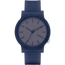 코모노 모노 실리콘 손목 시계 네이비 KOMONO Mono