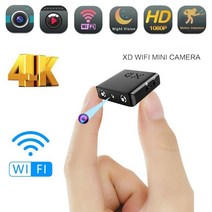 가정용cctv ip카메라 홈카메라 풀HD 미니 IP 카메라 나이트 비전 캠 4K 1080P XD 와이파이 IR-CUT 동, 01 only camera