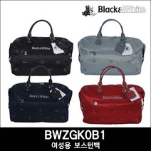 블랙앤화이트 BWZGK0B1 보스턴백 [여성용], 네이비