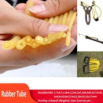 천연 라텍스 고무 호스 내경 1.6mm -12mm 고탄성 외과 의료 튜브 새총 투석기 1 m 2m 3 5m, [04] 5 meter, [15] 10x14mm