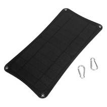 태양광 패널 인버터 ETFE 태양 전지 패널 듀얼 스마트 USB 출력 휴대폰 전원 공급 장치 야외 여행 캠핑용, 01 10W