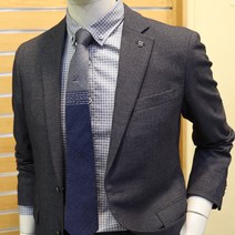 [BRUNO BAFFI] 그레이 소프트 슬림 정장세트 MAE GAWF7411