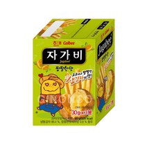 해태 calbee 자가비 짭짤한맛 90g 감자칩 가루비, 단품
