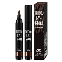 유니픽쳐 타투 펜 아이브로우 3.5g, 딥브라운