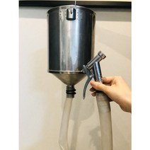 붕어빵 반죽 주입기 풀세트 반죽통 뚜껑 반죽총 반죽호스 기본 포함, 10kg 대용량 (+35000원)