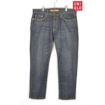 빈티지/ 유니클로 T000 청바지/남성33/스키니/데님/6117