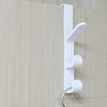 방문 도어 행거 옷장 도어 후크 가방 모자 옷 걸이, 5단-브라운